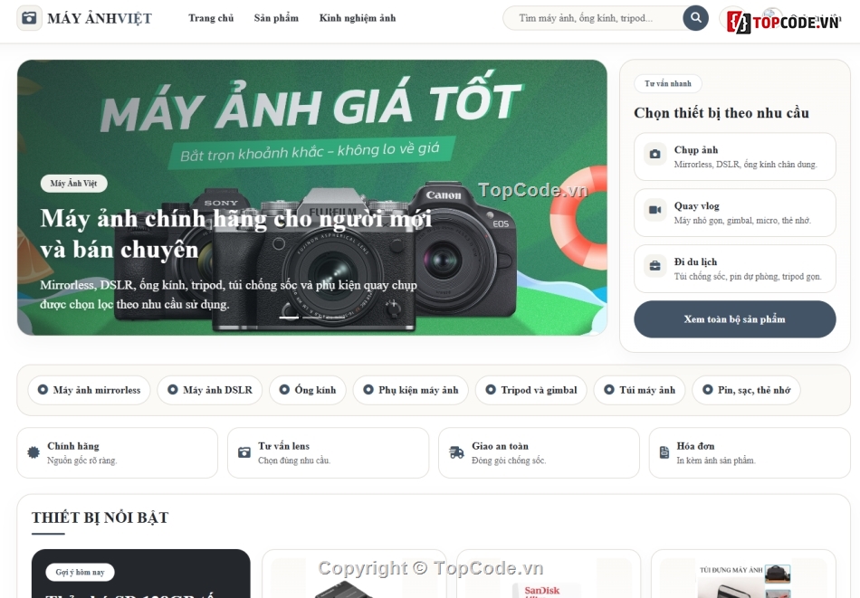 máy ảnh,nhiếp ảnh,web bán phụ kiện